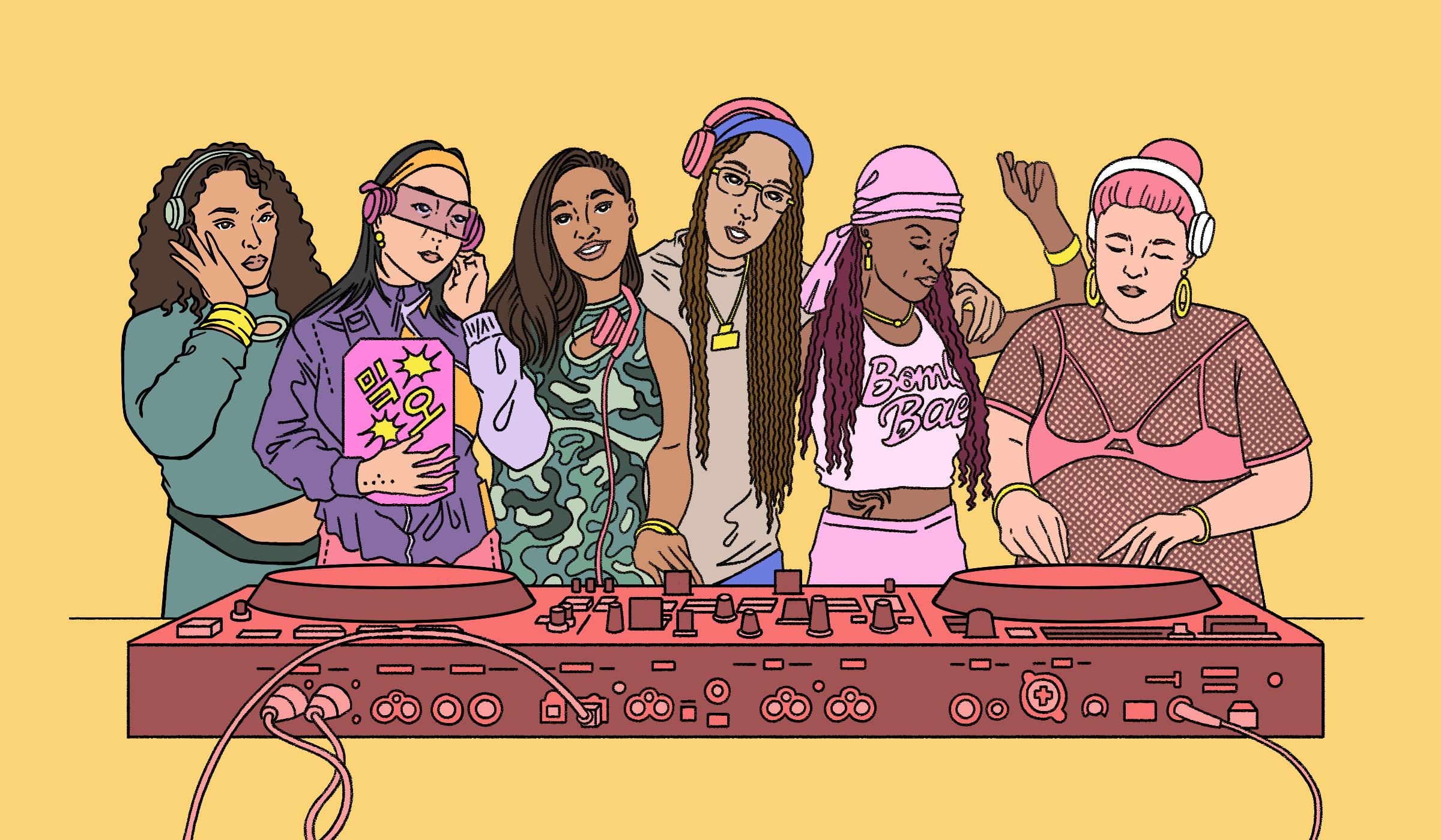 Who runs Atlanta's nightlife scene? These female DJs of color