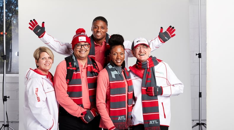 Super Bowl volunteer uniforms