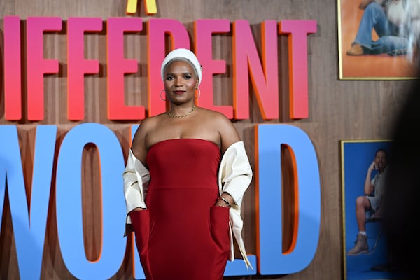 Creator and showrunner Felicia Pride attends a first-look screening of Netflix’s “A Different World” at Morehouse College on Monday, Sept. 21, 2026, in Atlanta. (Natrice Miller for the AJC)