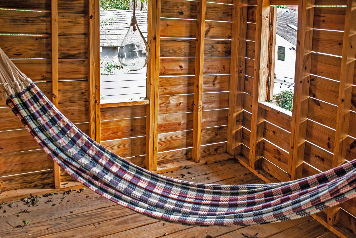Photos: Couple’s soaring treehouse, Japanese garden complement Candler Park home