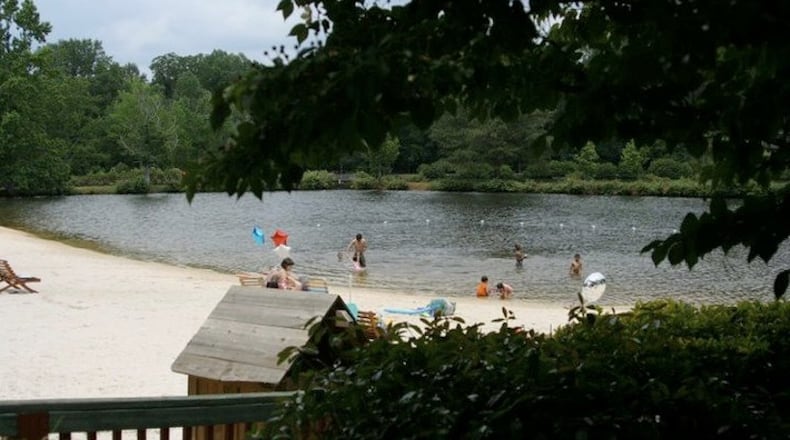 Pine Lake, shown in a 2010 photo from the city's Facebook page.