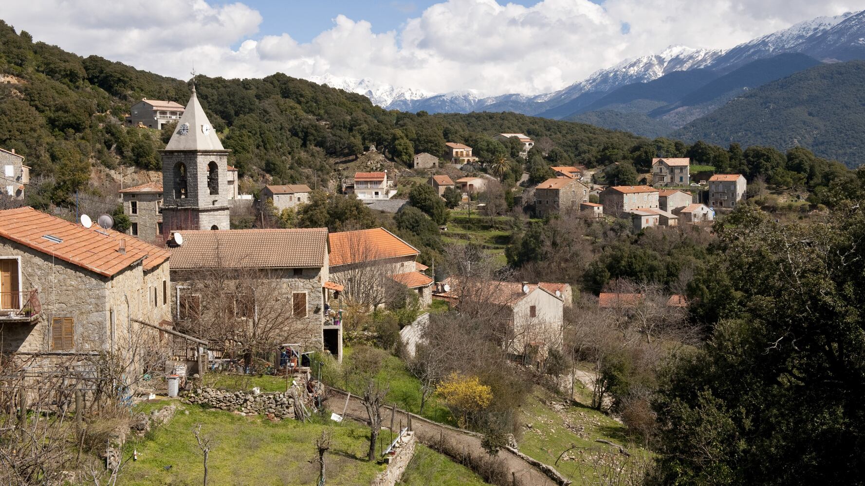 Into Corsica, from rustic villages to stony cliffs