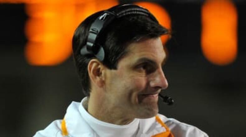 Ex-Tennessee coach Derek Dooley is Missouri’s first-year offensive coordinator.