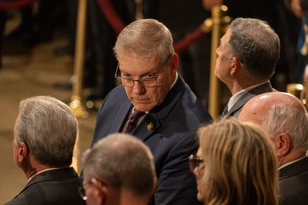 U.S. Rep. Barry Loudermilk, R-Cassville, is not running for reelection. (Nathan Posner for the AJC)