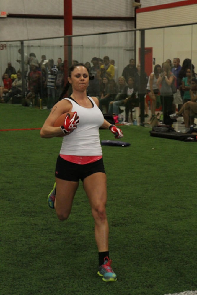 Lingerie Football tryout for Atlanta Steam