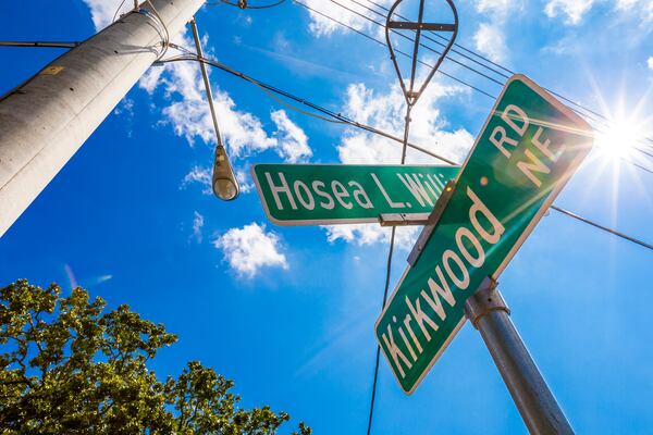 The intersection of Kirkwood Road and Hosea Williams Drive.   (Jenni Girtman/ info@atlantaeventphotography.com)