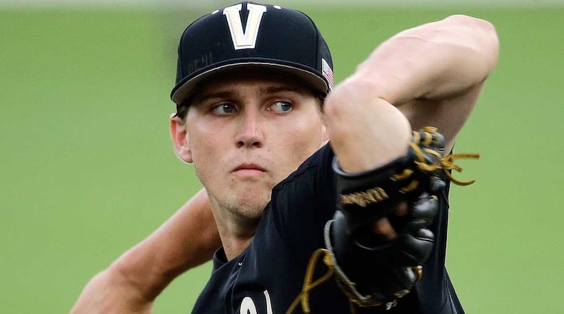 Kyle Wright is the eighth pitcher drafted in the first round by Atlanta over the last 11 years.