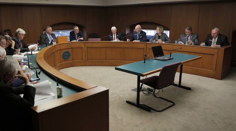 2/15/18 - Atlanta - Georgia legislators will be required to get training every other year on sexual harassment, according to a new policy passed by the Legislative Services Committee vote Thursday. But harassment complaints would remain confidential, BOB ANDRES /BANDRES@AJC.COM