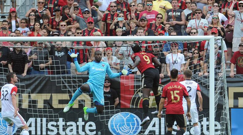 Atlanta United rarely found a way past D.C. United goalkeeper Bill Hamid last season.