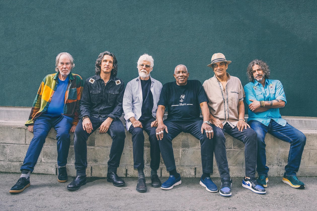 For their latest album, “Strike Up the Band,”  Little Feat whipped up 17 songs in a three-week dash, with 13 jams making the cut. (Courtesy of Fletcher Moore)