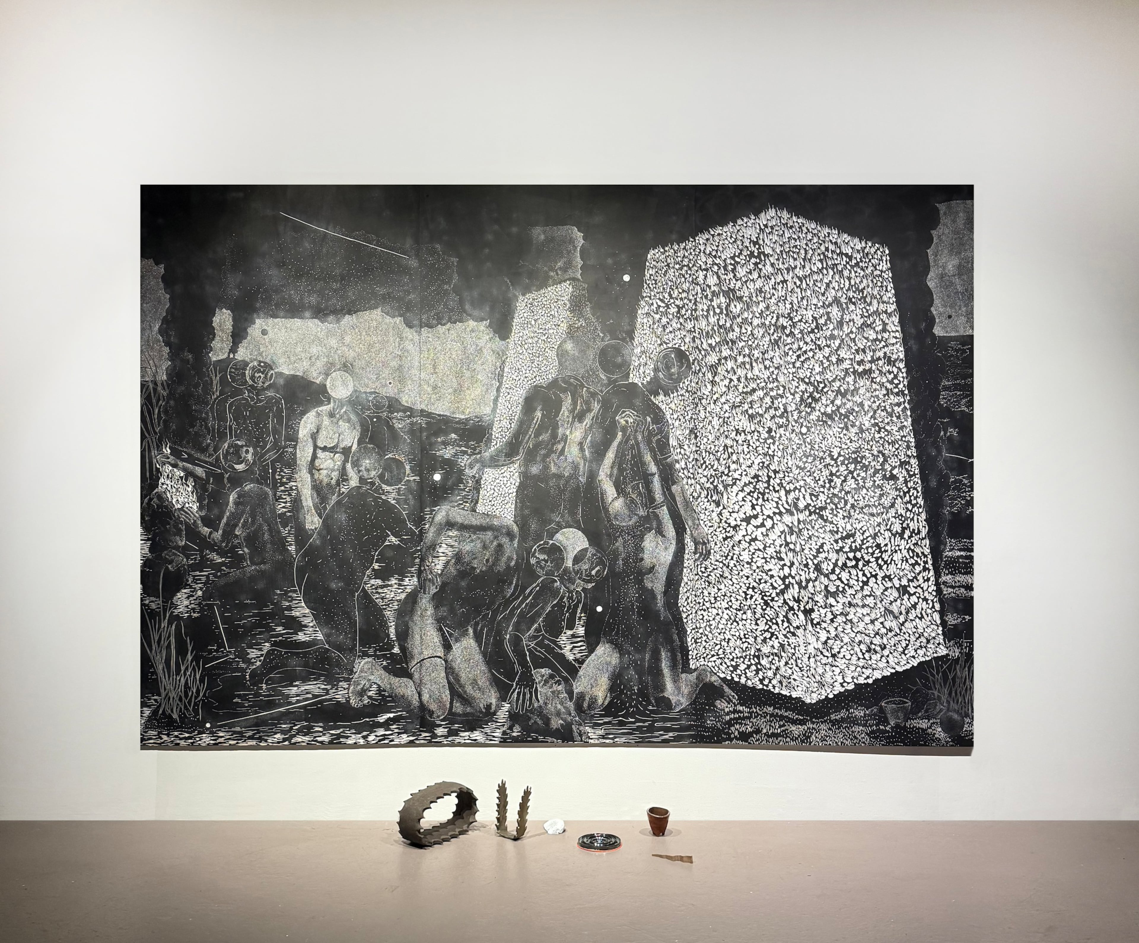 "Traces of an Unseen Fire" by Sergio Suárez was part of an exhibition at the Museum of Contemporary Art of Georgia this summer. ( Walter Bankson/Courtesy of Johnson Lowe Gallery)