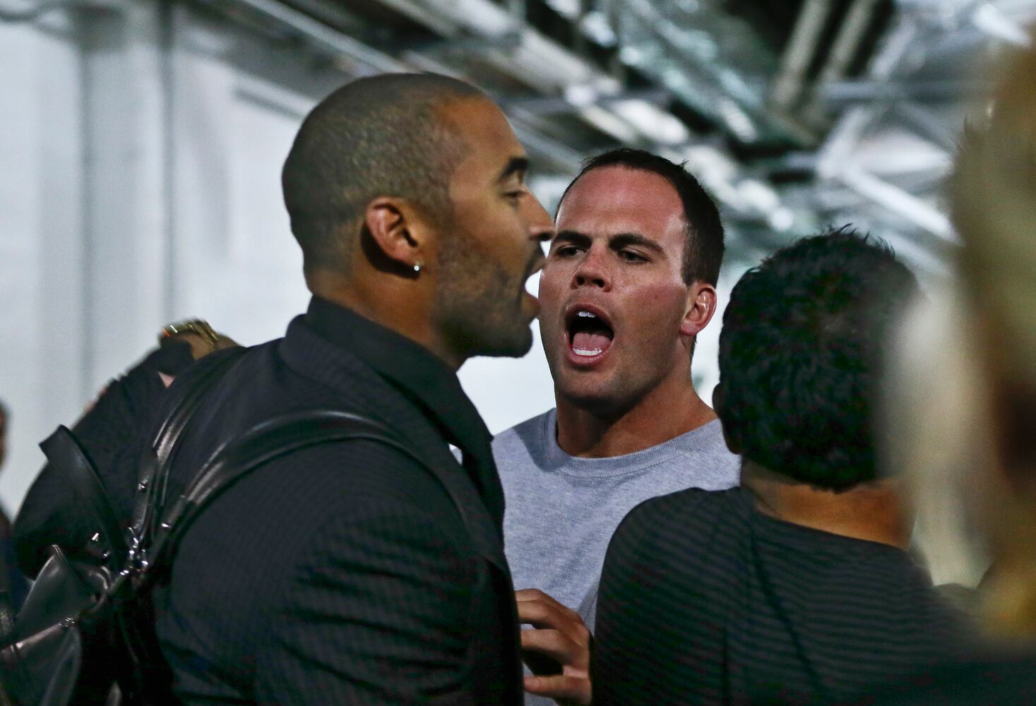 Field fight spills over after game