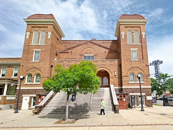 16th Street Baptist Church, where a bombing in September 1963 killed four girls preparing for a worship service. (Courtesy of Blake Guthrie)