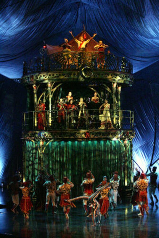 Cirque du Soleil's 'Kooza' dress rehearsal