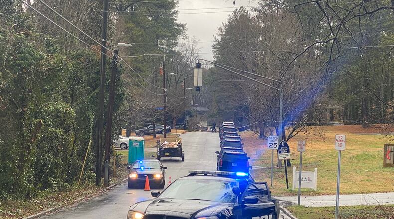 The shooting happened in the 1300 block of Balsam Drive, DeKalb County police said.