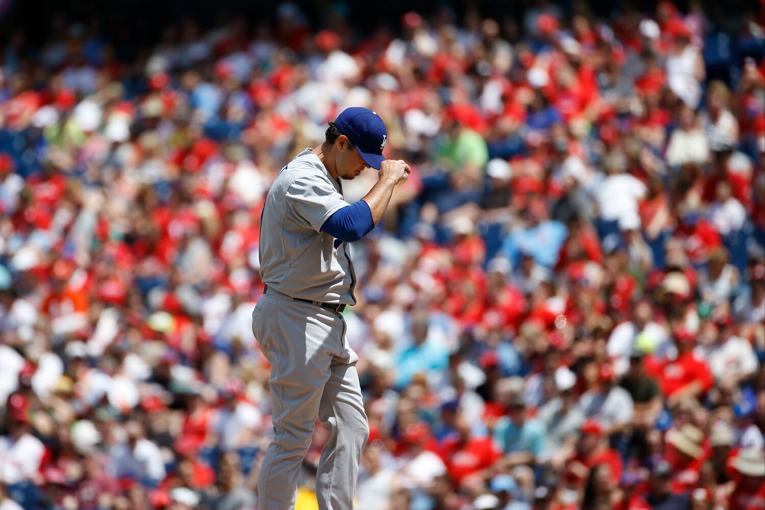 First of Beckett's career and first in MLB this season
