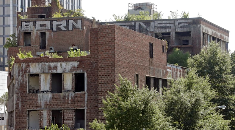 Old Atlanta Constitution building. BOB ANDRES /BANDRES@AJC.COM