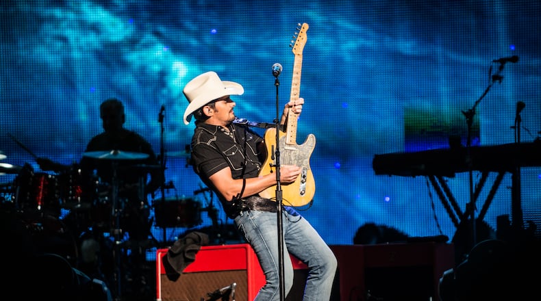 Brad Paisley said he's looking forward to debuting his new stage setup on this tour. Photo: Ben Enos.