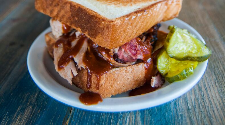 Kids can eat free every Monday at Sweet Auburn BBQ. Photo credit: Blue Hominy PR.