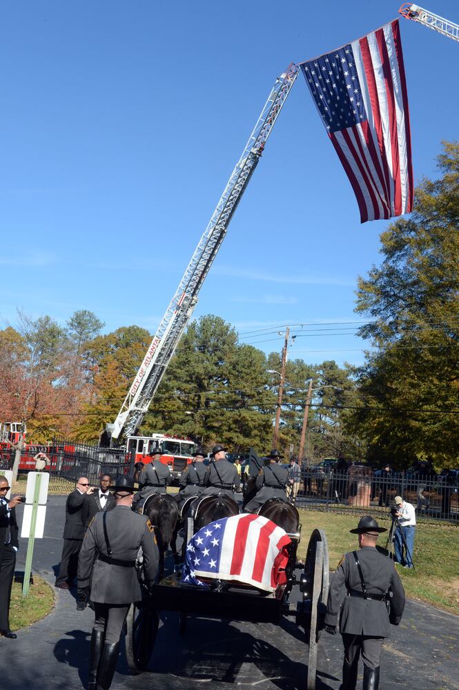Funeral for officer