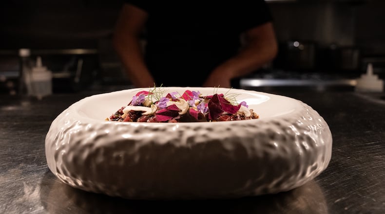 Dishes from Avize in Atlanta will be paired with an eclectic wine list that highlights lesser-known European growers. / Courtesy of Avize