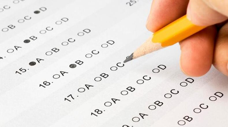 The average SAT score for Fayette County students in 2018 increased 23 points over last year. AJC file photo