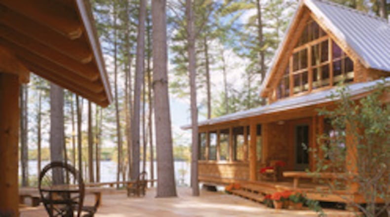 A vacation rental home in the North Georgia mountains. Forsyth County commissioners are considering putting controls on such short-term rentals. AJC file photo