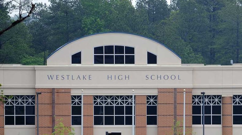 Westlake High School officials have reported two incidents of firecrackers being set off inside the school this month. AJC file photo by Johnny Crawford/jcrawford@ajc.com