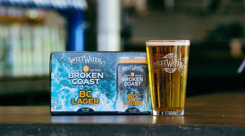 Sweetwater Broken Coast Lager / Courtesy of SweetWater Brewing Co.