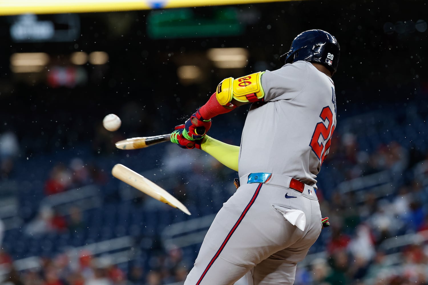 Braves Nationals Baseball
