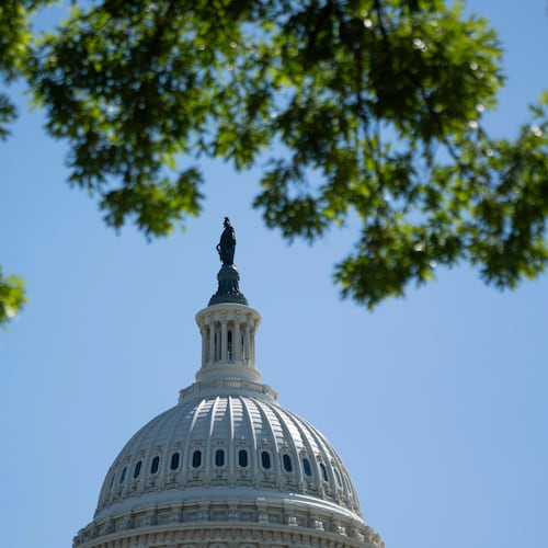 The U.S. Capitol, Wednesday, June 3, 2026, in Washington. (AP Photo/Allison Robbert)