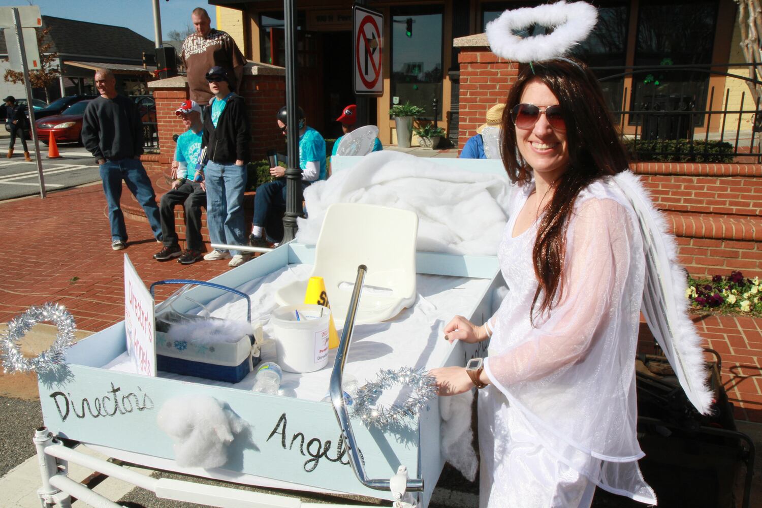 Family Promise Bed Race in Gwinnett