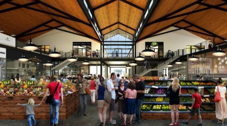 The Norcross Department of Economic Development is exploring new grocery store and indoor farmers market options. (Courtesy City of Norcross)