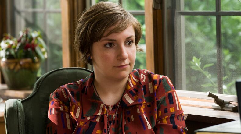 This image released by HBO shows Lena Dunham in a scene from "Girls."