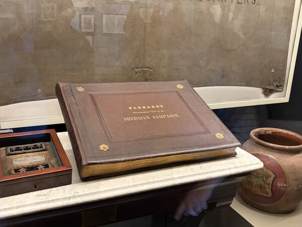 "Barnard’s Photographic Views of the Sherman Campaign" can be seen at the "More Perfect Union" exhibit at Atlanta History Center. (Kaitlyn Harvey/AJC)