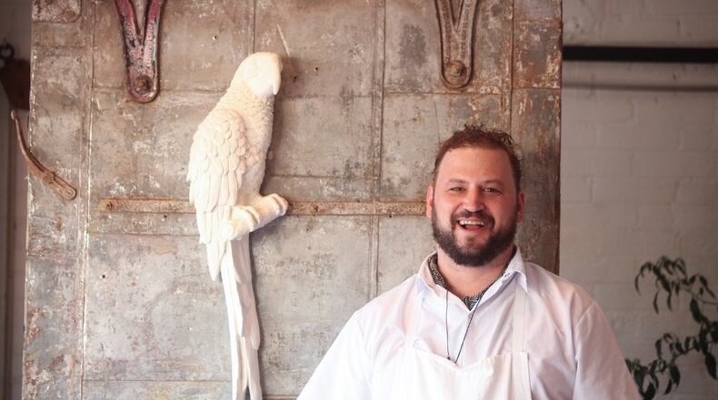 Chef Angus Brown at 8ARM. (styling by Chef Angus Brown ) (Photography by Renee Brock/Special)