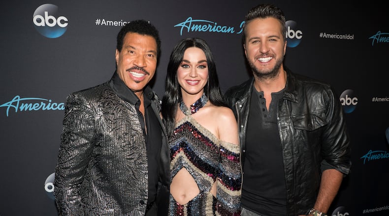 AMERICAN IDOL - "117 (Top 5)" - The stakes are high as the Top 5 finalists perform in hopes of winning AmericaÕs vote and making it through to the finals, as the search for AmericaÕs next superstar continues on its new home on AmericaÕs network, The ABC Television Network, SUNDAY, MAY 13 (8:00-10:01 p.m. EDT, 5:00-7:01 p.m. PDT). (ABC/Eric McCandless) LIONEL RICHIE, KATY PERRY, LUKE BRYAN