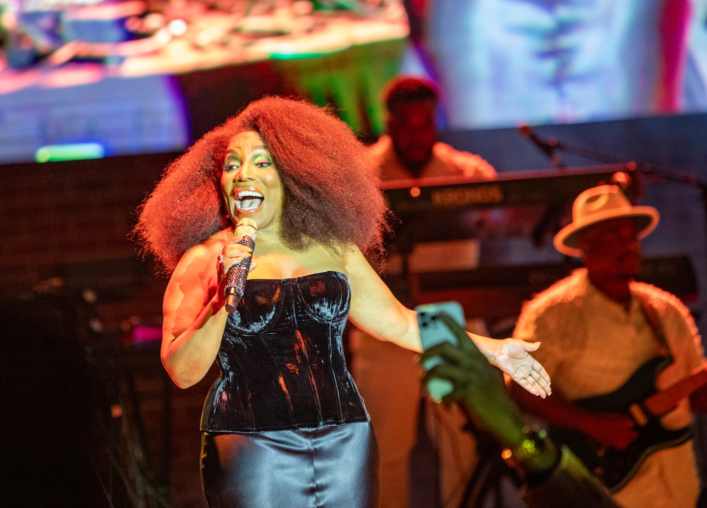 Stephanie Mills, Jeffrey Osborne and comedian Michael Colyar perform at Stockbridge Amphitheater
