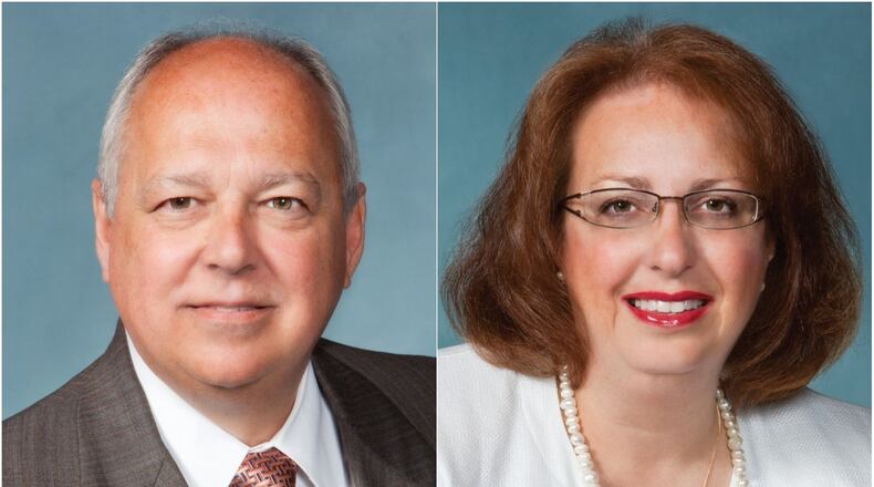 Gwinnett Commissioners John Heard and Lynette Howard (SPECIAL PHOTOS)