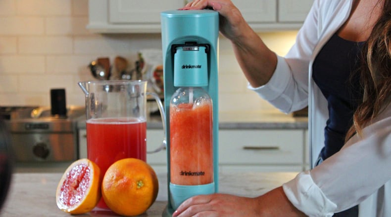 A beverage carbonator. Courtesy of I-Drink Products