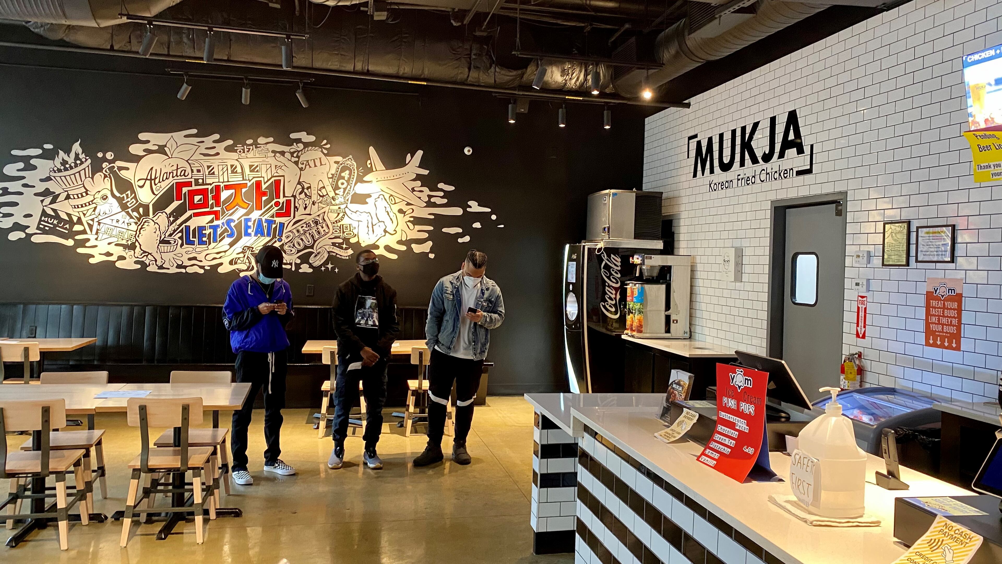 Mukja Korean Fried Chicken closed this week in Midtown.
(Wendell Brock for The Atlanta Journal-Constitution)