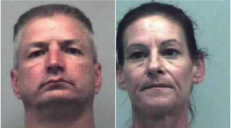 Nathan Freeman and Judy Bass (Credit: Gwinnett County Sheriff's Office)
