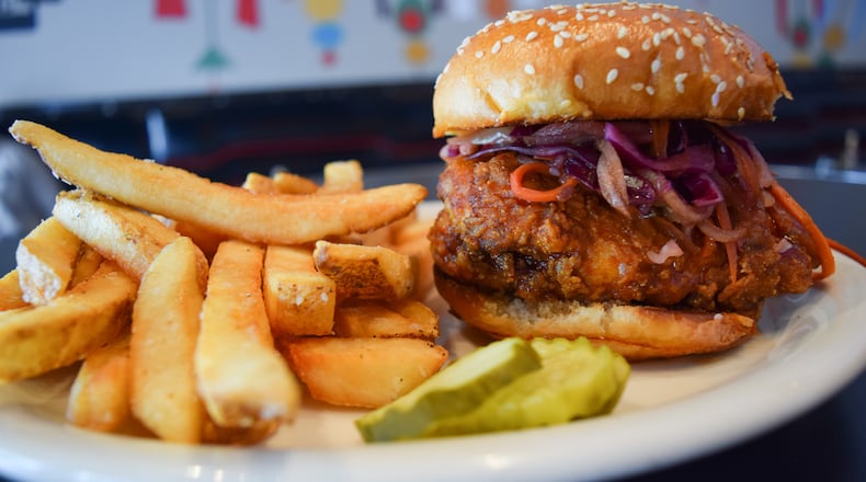 Korean Chicken Sandwich at Hi-Five Diner. / Photo contributed by Hi-Five Diner