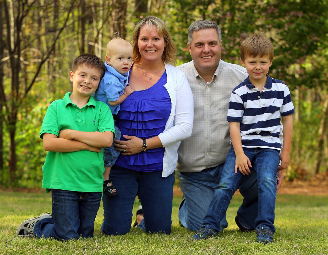 Zach Shepardson and his family