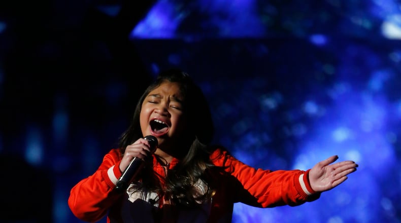 AMERICA'S GOT TALENT -- "Live Show 1" -- Pictured: Angelica Hale -- (Photo by: Trae Patton/NBC)