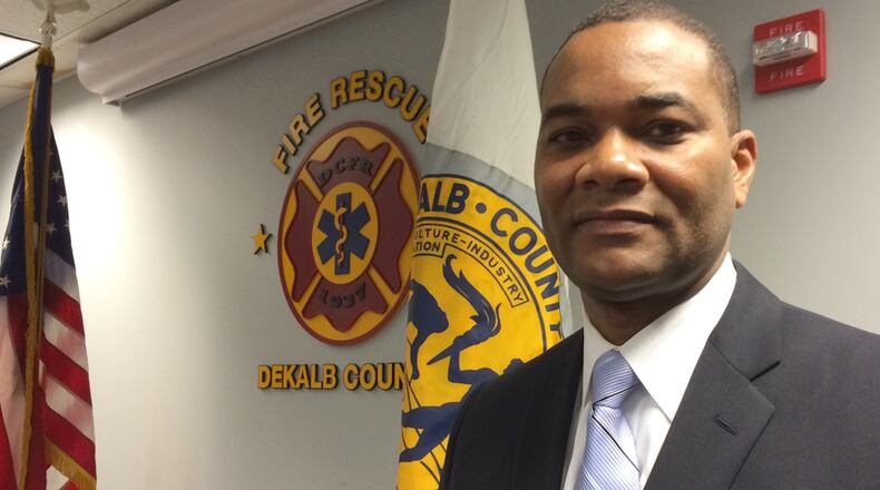 “I think it’s important the person in leadership, in the position to influence service, shows they will receive that same service,” DeKalb's new fire chief, Darnell Fullum, says.