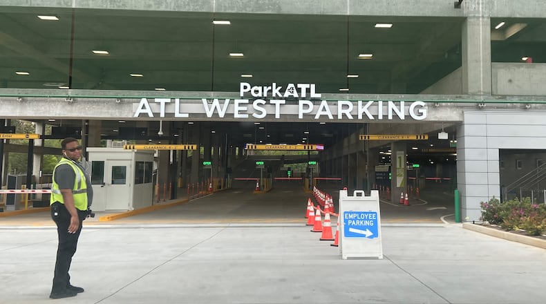 The ATL West deck at Hartsfield-Jackson International Airport.