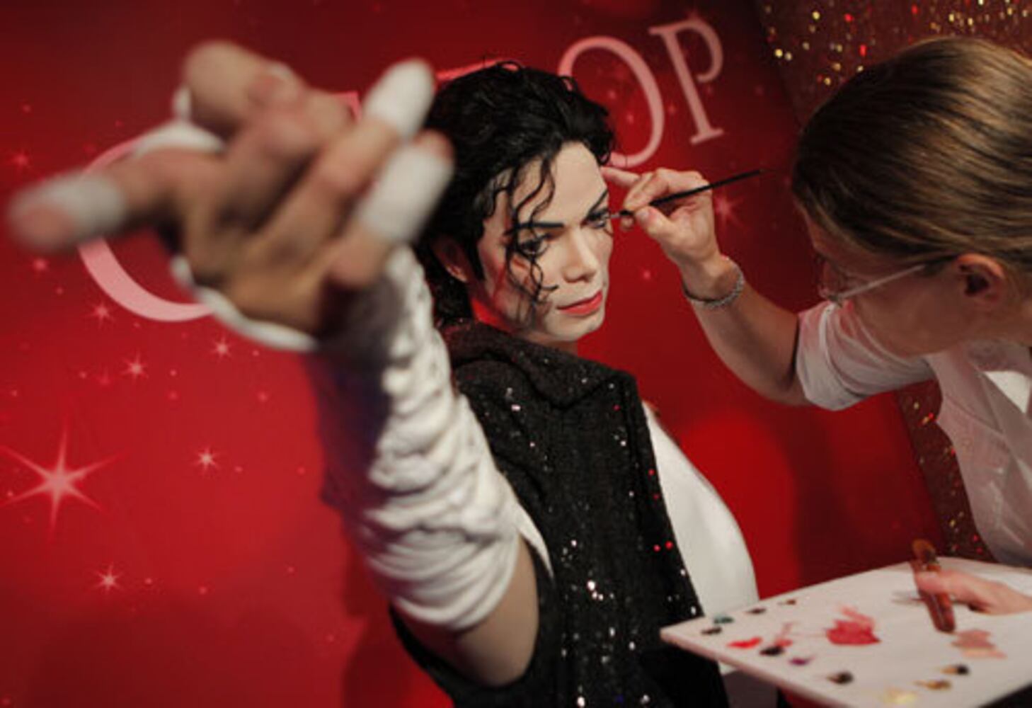 Madame Tussauds wax figures in Tokyo