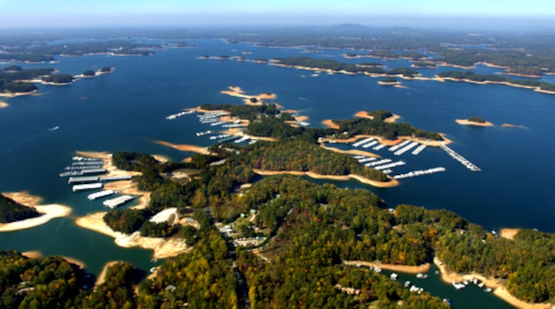 Lake Lanier when former Gov. Sonny Perdue ordered public-water providers in North Georgia to cut water usage by 10 percent during a severe drought when he was in office.