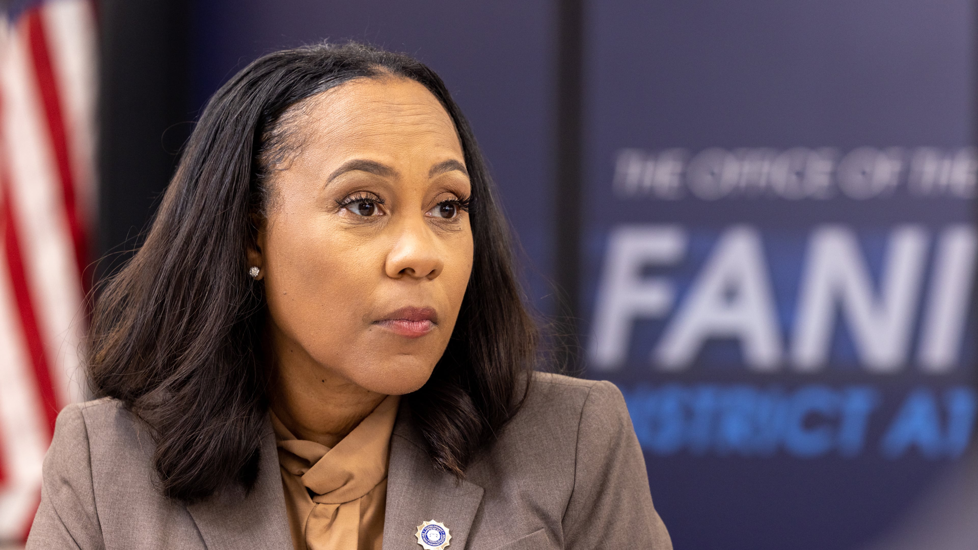 Fulton County District Attorney Fani Willis used the RICO statute against Donald Trump, accusing him and 18 others of trying to overturn Georgia's election results. (Arvin Temkar/AJC)
